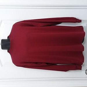 Saks Fifth Avenue Mens Mock Neck Shirt